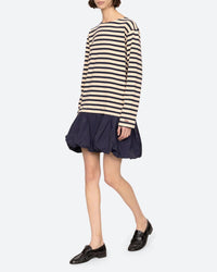 Sea - Athena Solid Combo T-shirt Dress