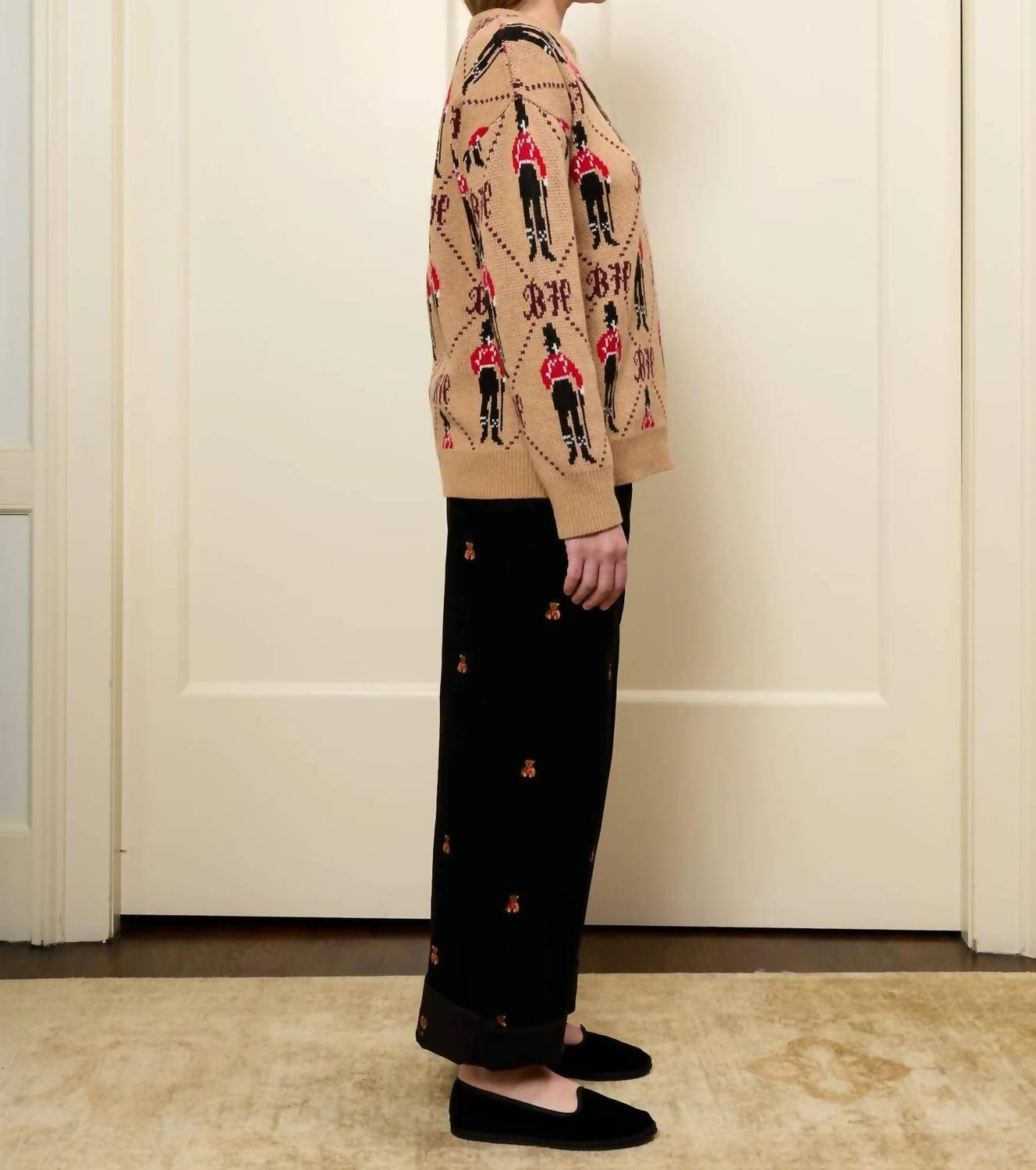 Lingua Franca - Bowery Boy Crewneck Sweater