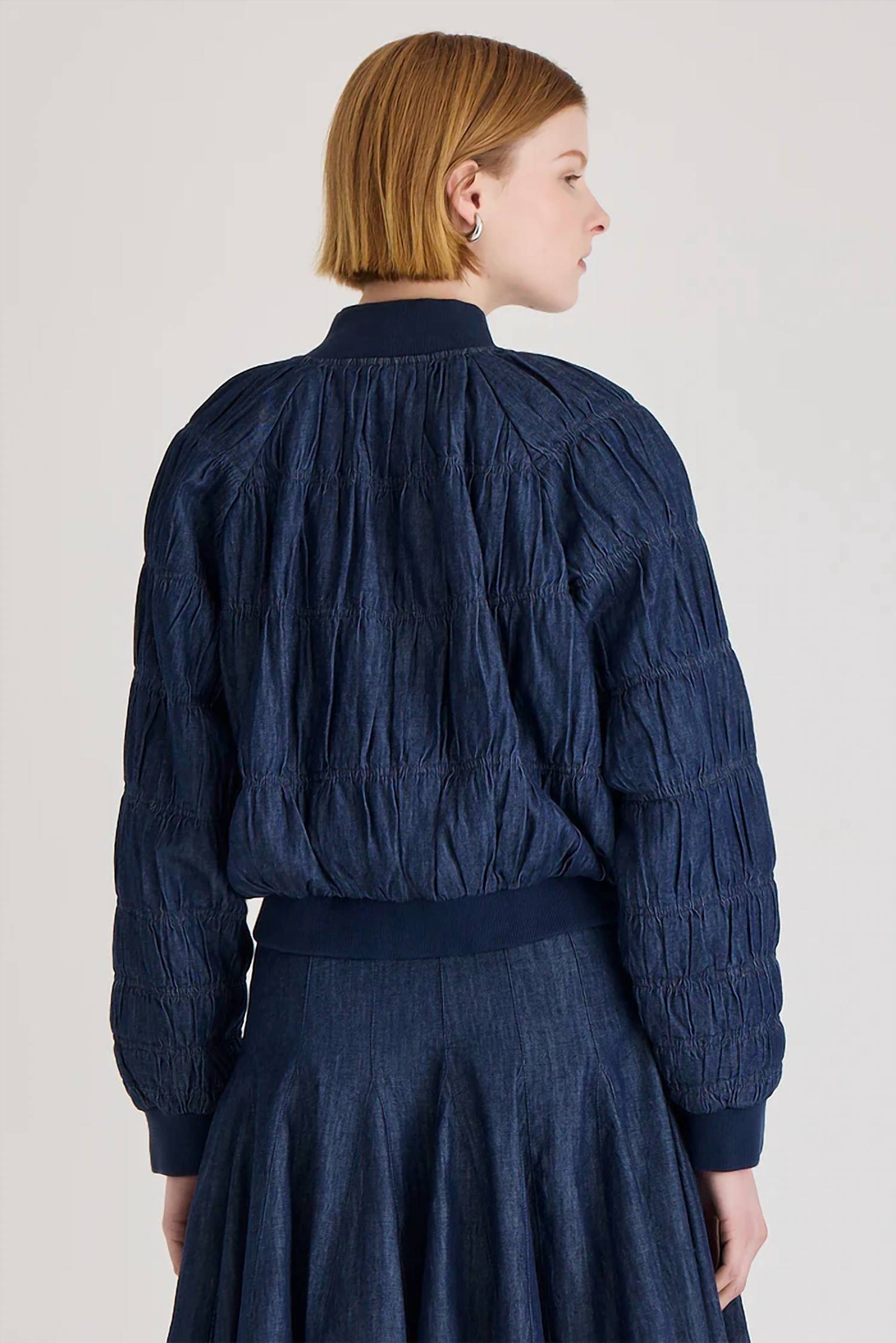 Merlette - Esme Denim Puffer Jacket