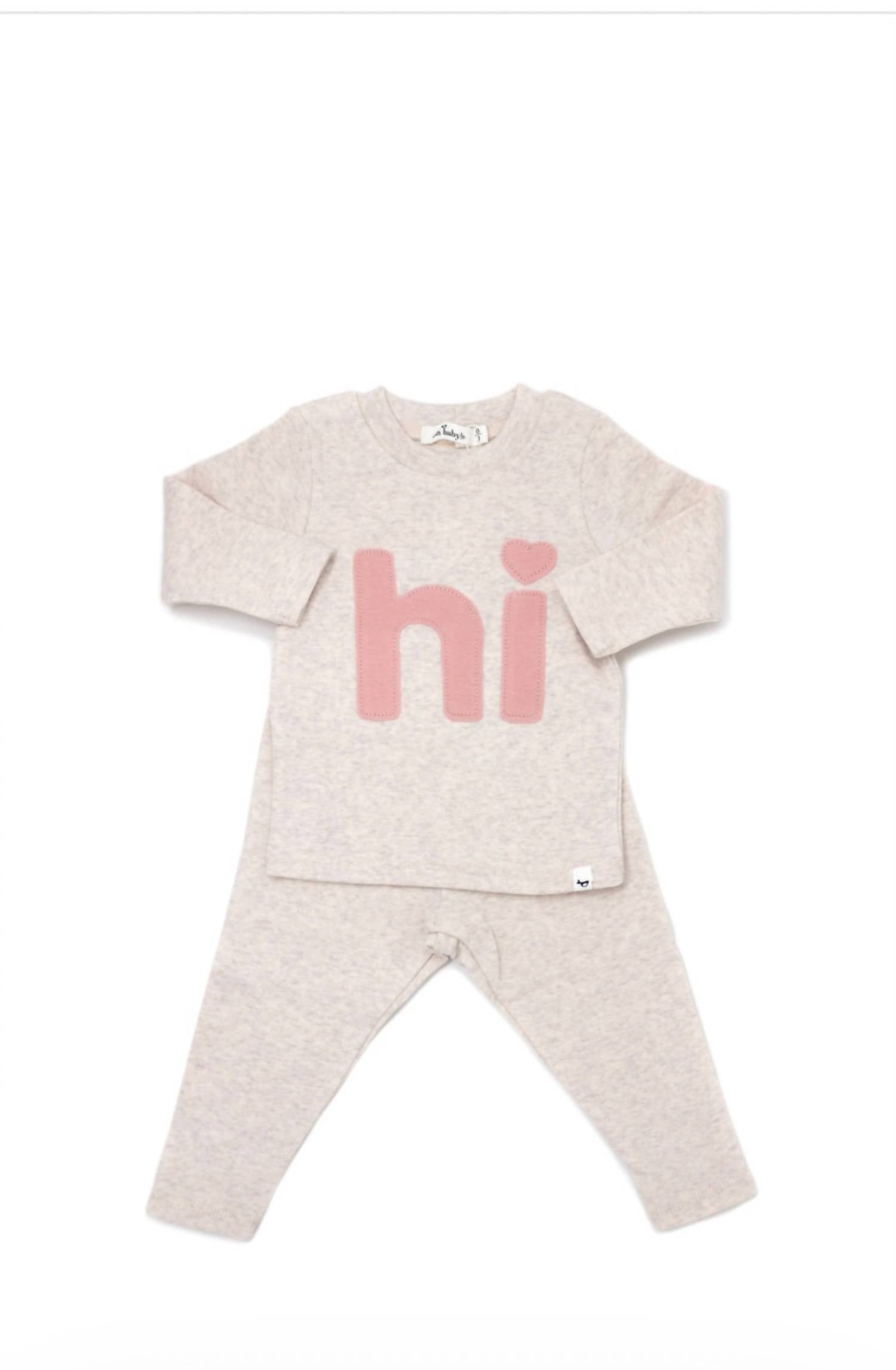 Oh Baby! - Girl's Pajama Set