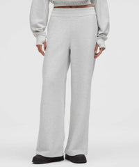 Lululemon - Scuba Mid Rise Waffle Wide Leg Pants