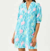 Lilly Pulitzer - MIALEIGH ELBOW SLEEVE LINEN DRESS