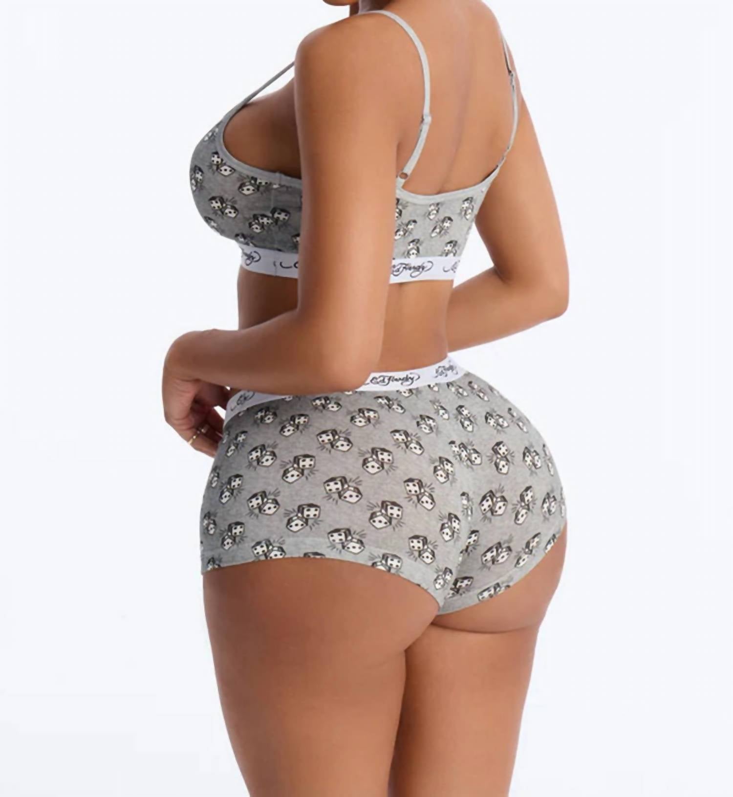 Ed Hardy - Dice Elastic Bralette