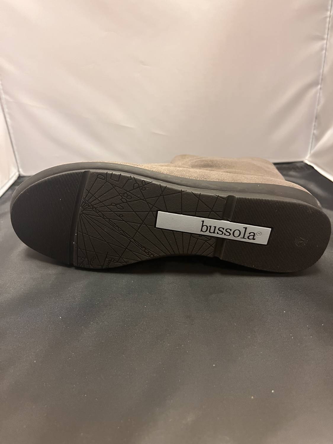 bussola Women's Catva Boot in stretch suede taupe - women's shoe - view 4
