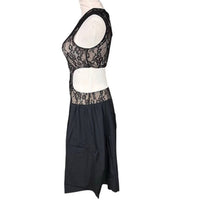 We Wore What - Women's Cut Out Asymmetrical Midi Dress
