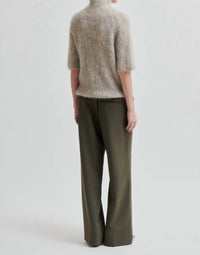 Second Female Women's Fique Trousers in wren - women's pants - detail view