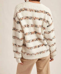 Hem & Thread - Mia Multi-Stripe Cardigan