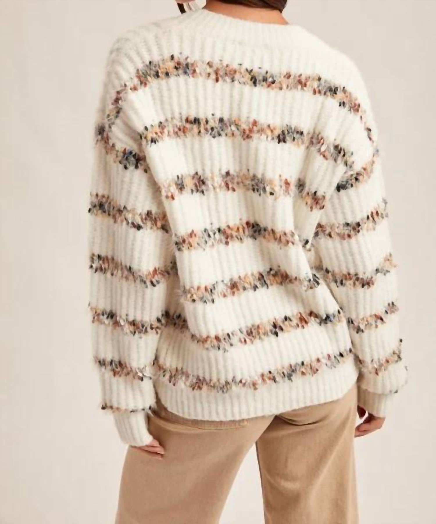 Hem & Thread - Mia Multi-Stripe Cardigan