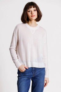 Minnie Rose - Cashmere Sport Crewneck Sweater