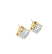 Aamiaa - Stan-e-2.37-5.11-14y Princess Shaped Natural Diamond Earrings