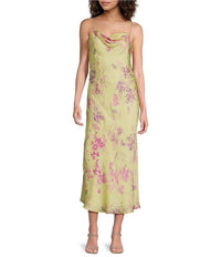 French Connection - Elyria Satin Midi Dress