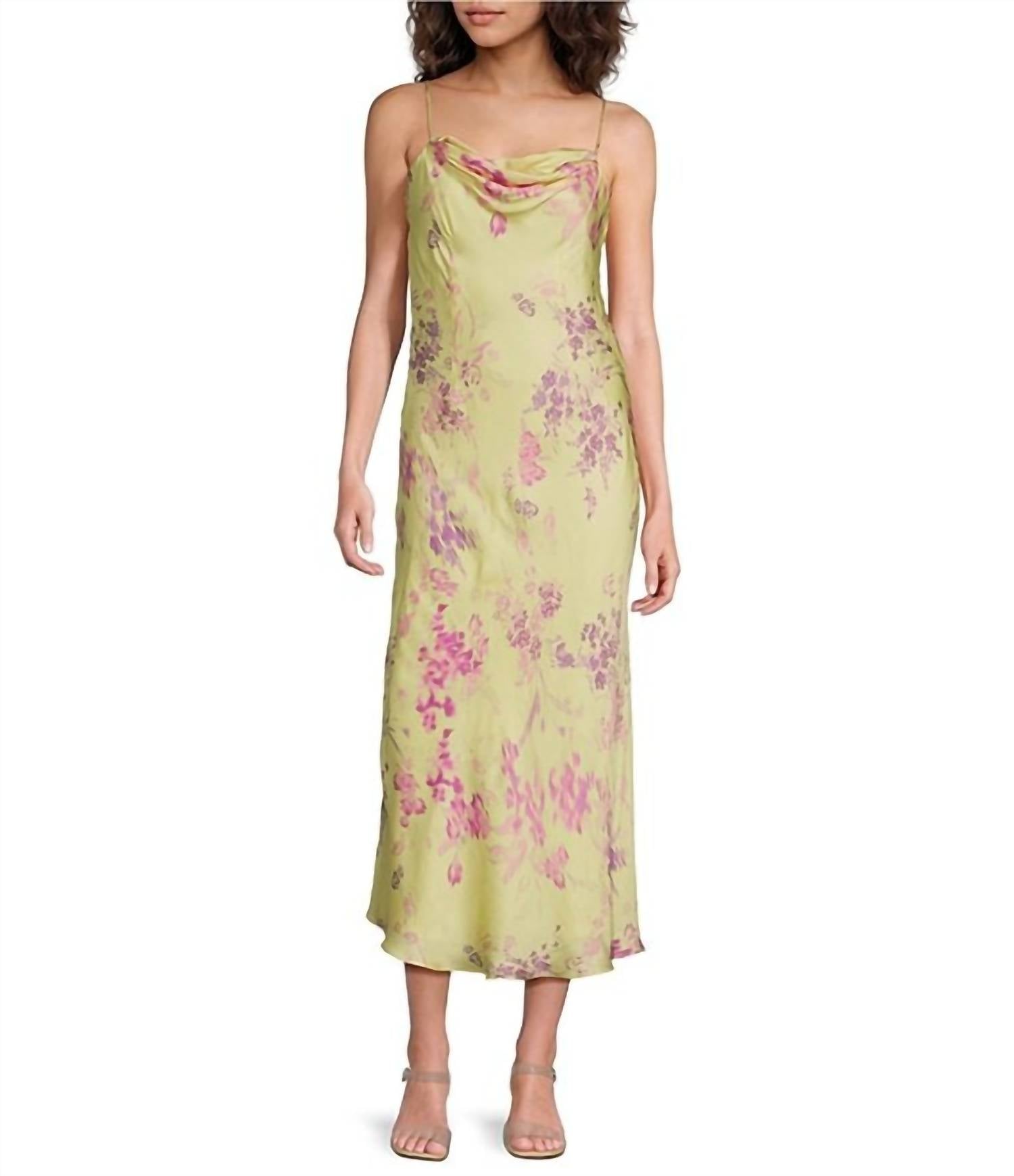 French Connection - Elyria Satin Midi Dress