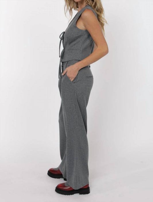 Sage The Label - Day To Day Pinstripe Vest Top