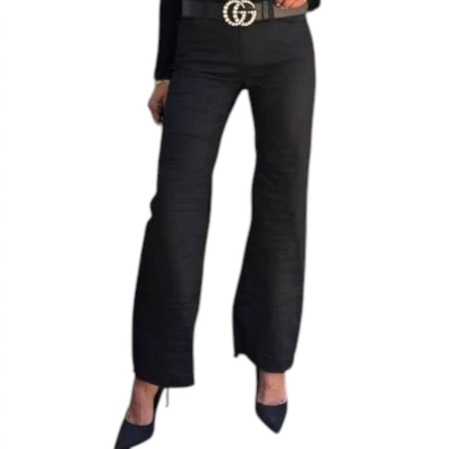 BEVY FLOG Amanda Pants in black 1 - women's pants