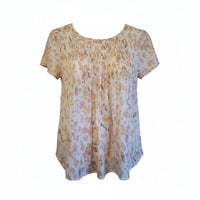 Mystree - Womens Cap Sleeve Blouse