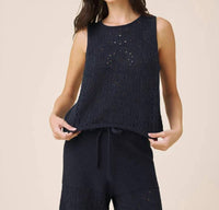 Splendid - Beckham Crochet Sweater Tank