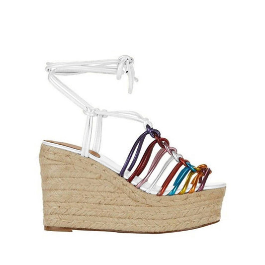 Chloe - Women's Strappy Wedges Sandal