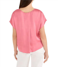 Nic + Zoe - Day Gloss Scoop Neck Cap Sleeve Tee