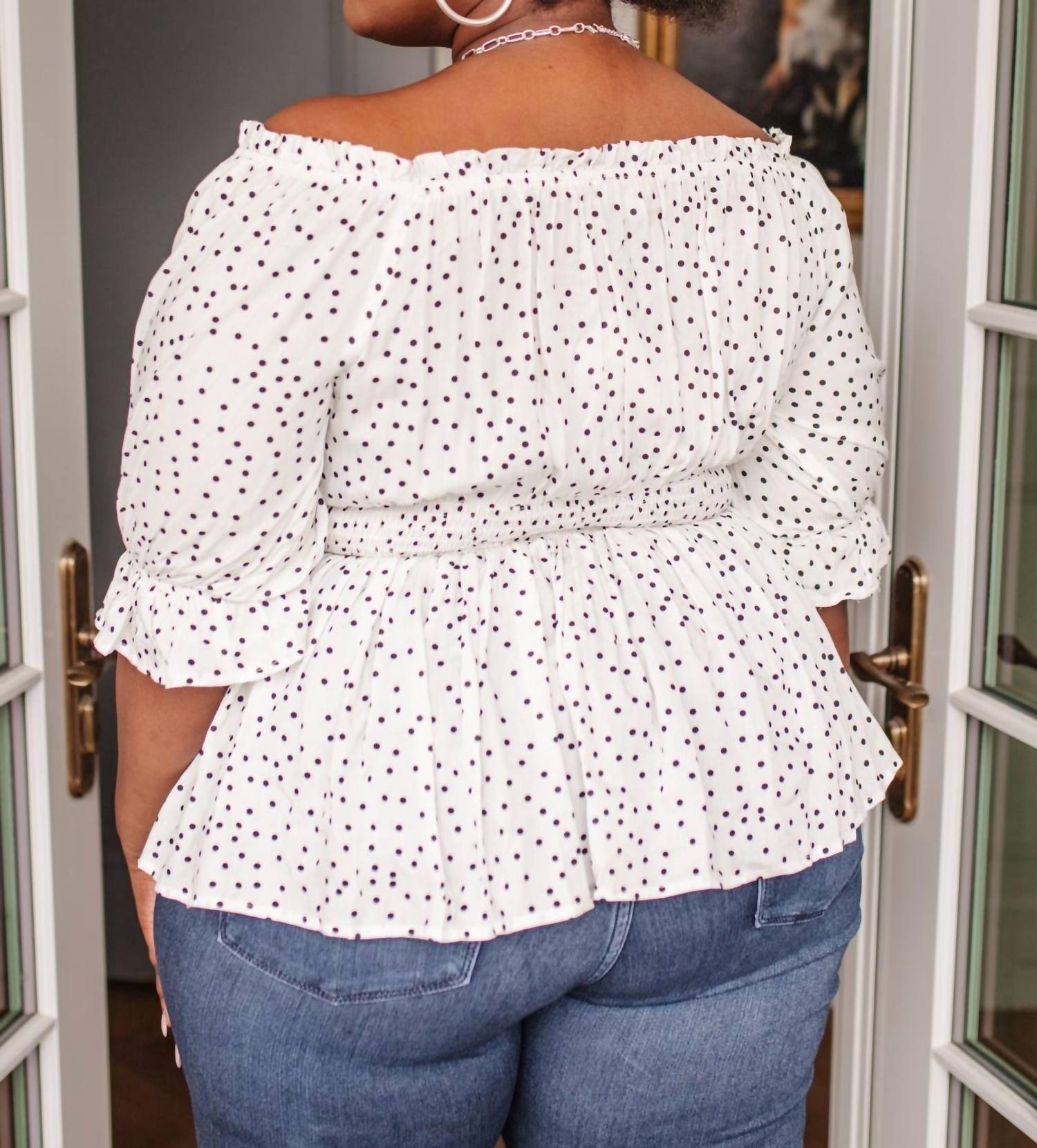 Andree By Unit - Chose Me Dotted Top