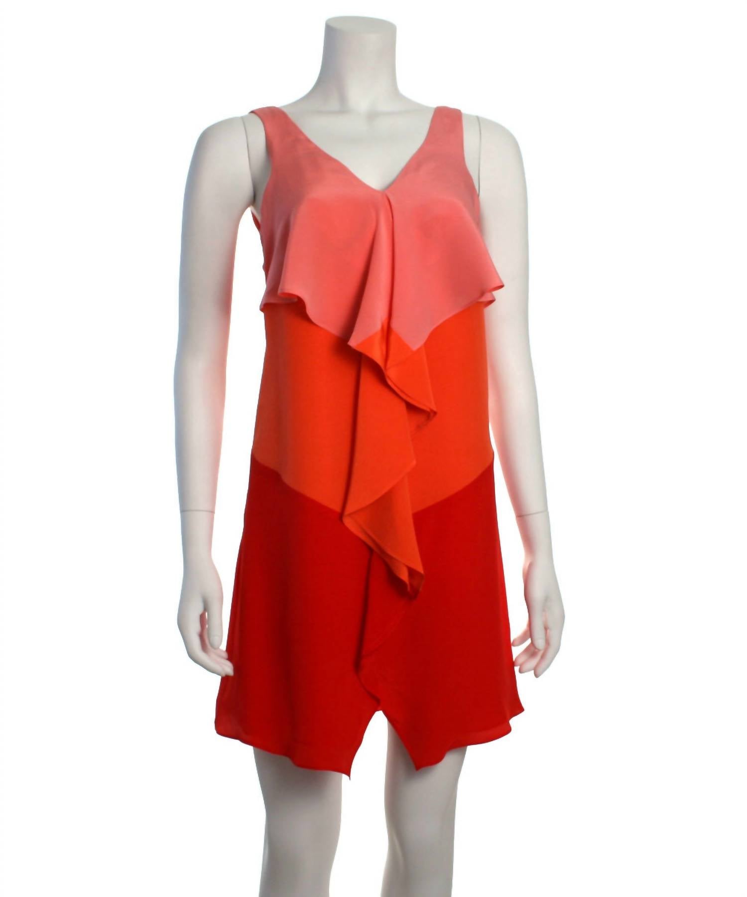 Suzi Chen - Silk Color Block Dress
