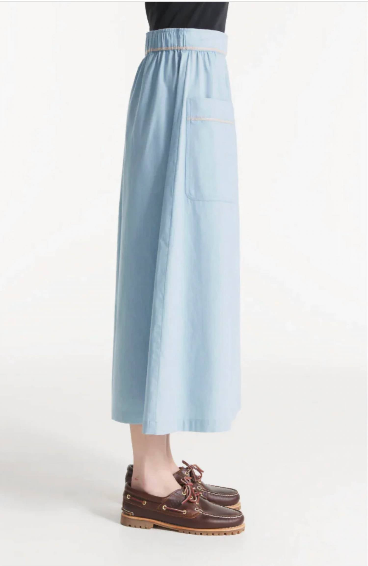 Le Mont Saint Michel - Justa Pleated Skirt