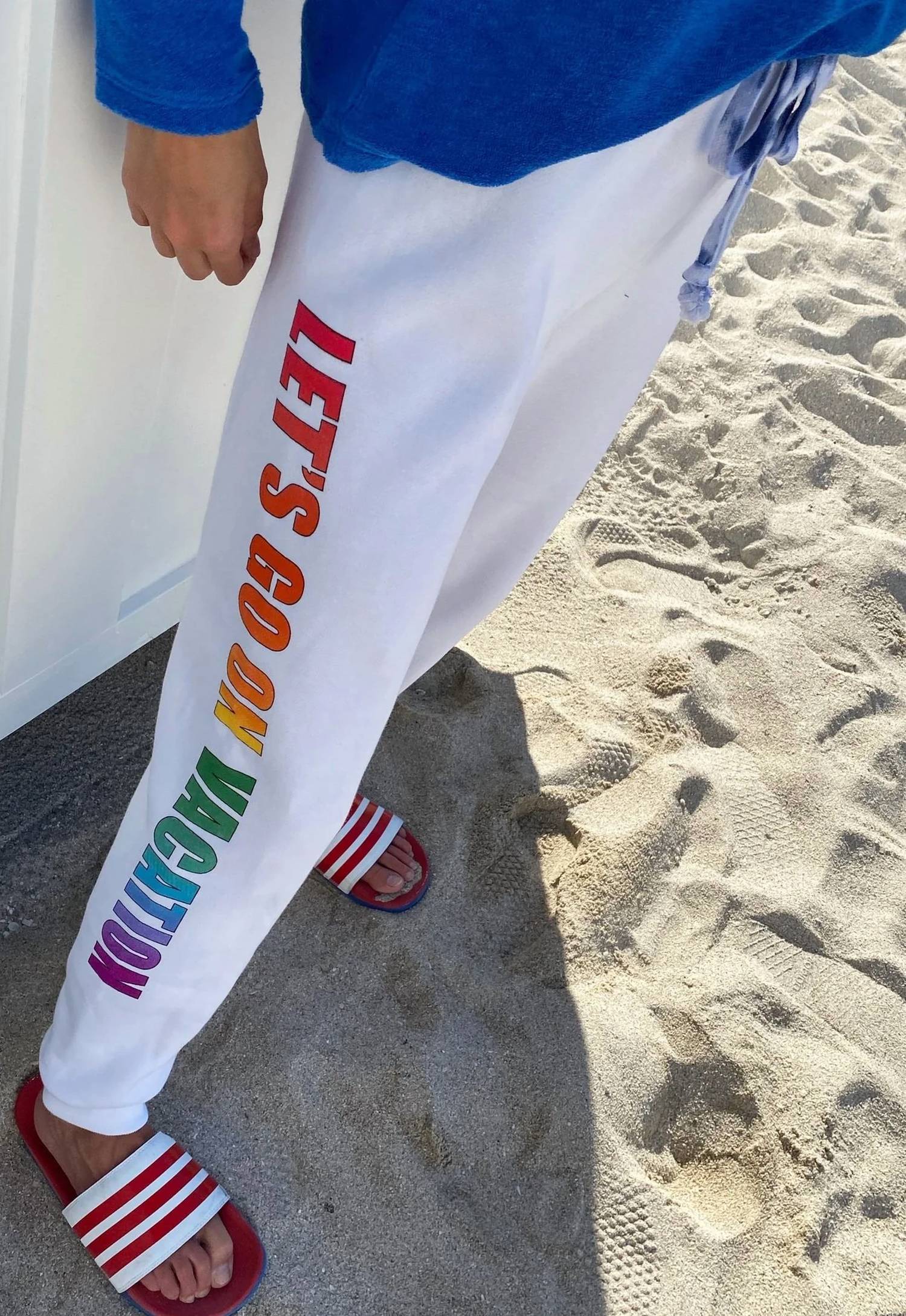 Warm - Let's Go On Vacation Sweats Joggers