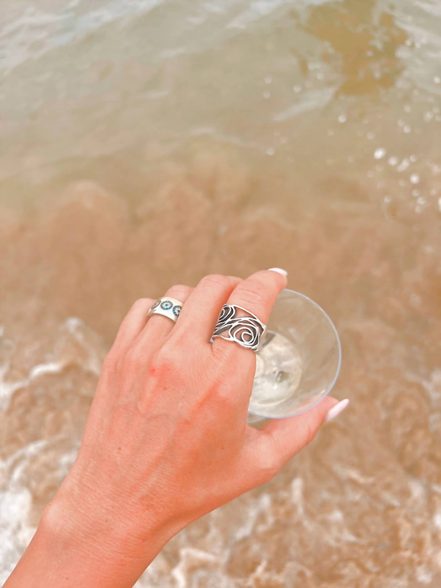 Avenue Chic - Women's Rose Ring