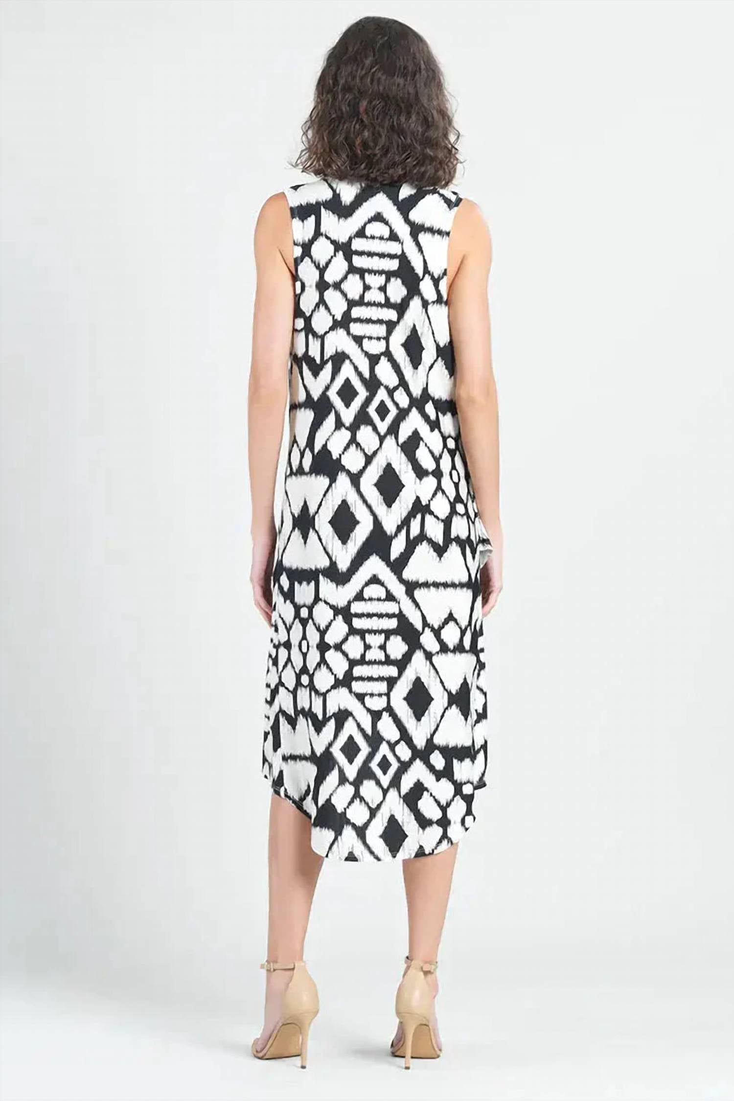 Clara Sunwoo - Silky Pleated Tulip Hem Dress