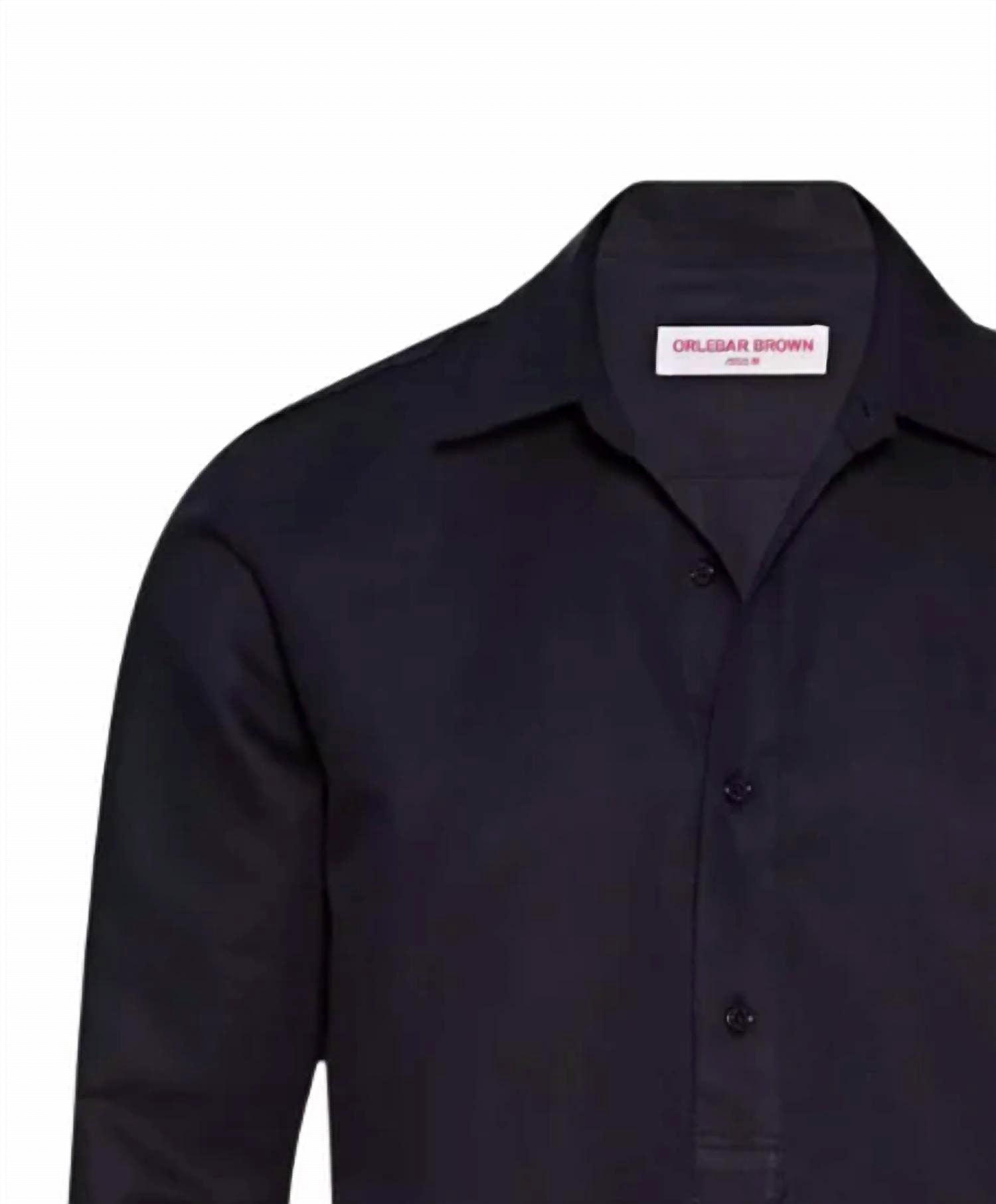 Orlebar Brown - Men's Caspian Lux Long Sleeve Shirt