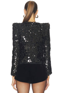 L'Agence - Shai Pointed Shoulder Jacket