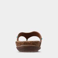 Lamo Women's Jovie Thong Sandal in brown - women's sandal - alternate view