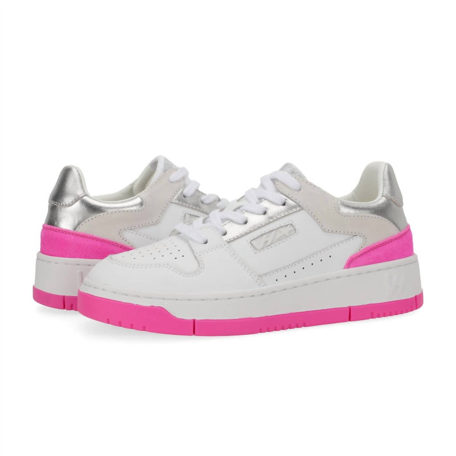 Vintage Havana Women's Finesse 2 Sneakers in neon pink silver - women's sneaker - view 4