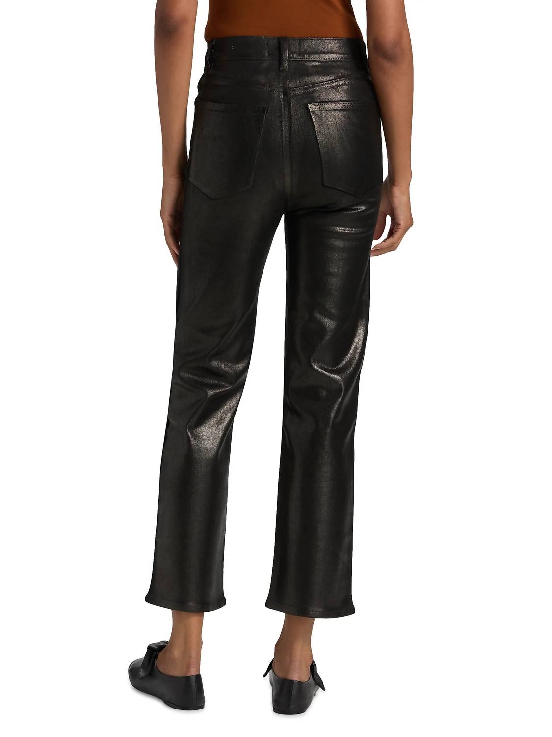 Frame - Le Sleek Straight Faux Leather Pants