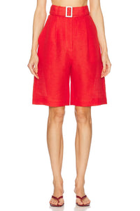 Matthew Bruch - Pleated Bermuda Short