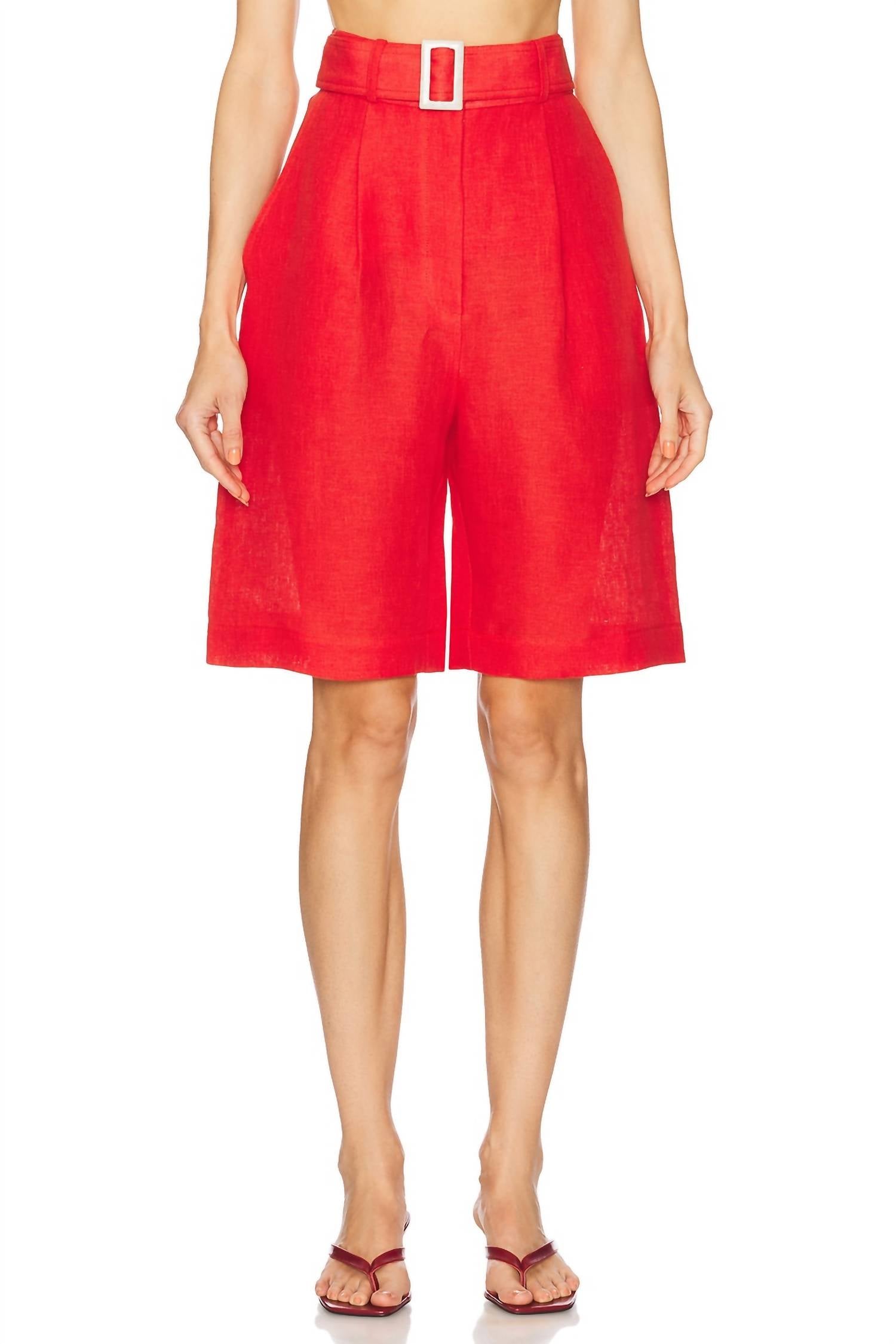 Matthew Bruch - Pleated Bermuda Short