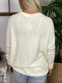 Easel - Teddy Bear Knit Sweater