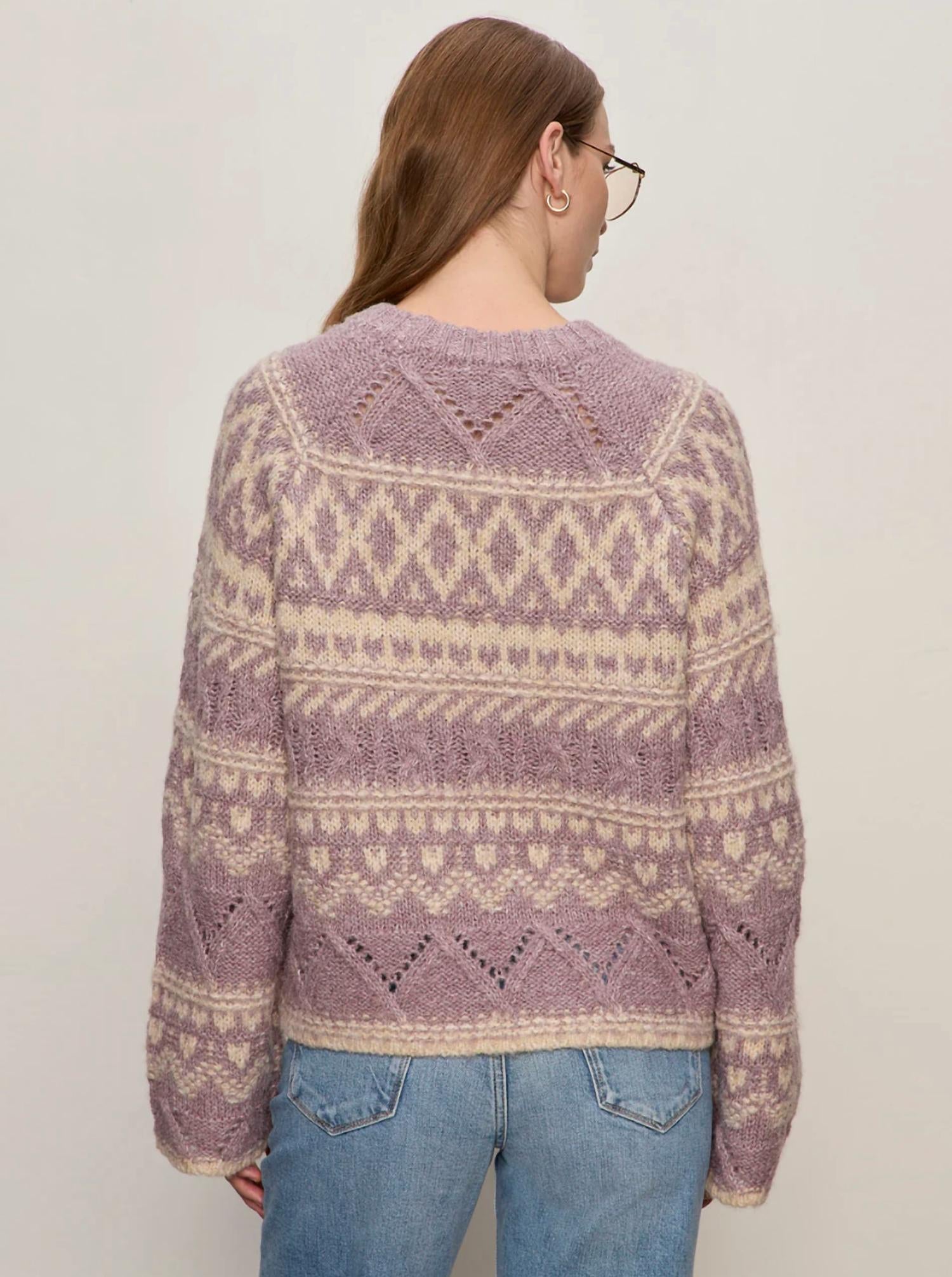 Sanctuary - Fairisle Crew Neck Sweater