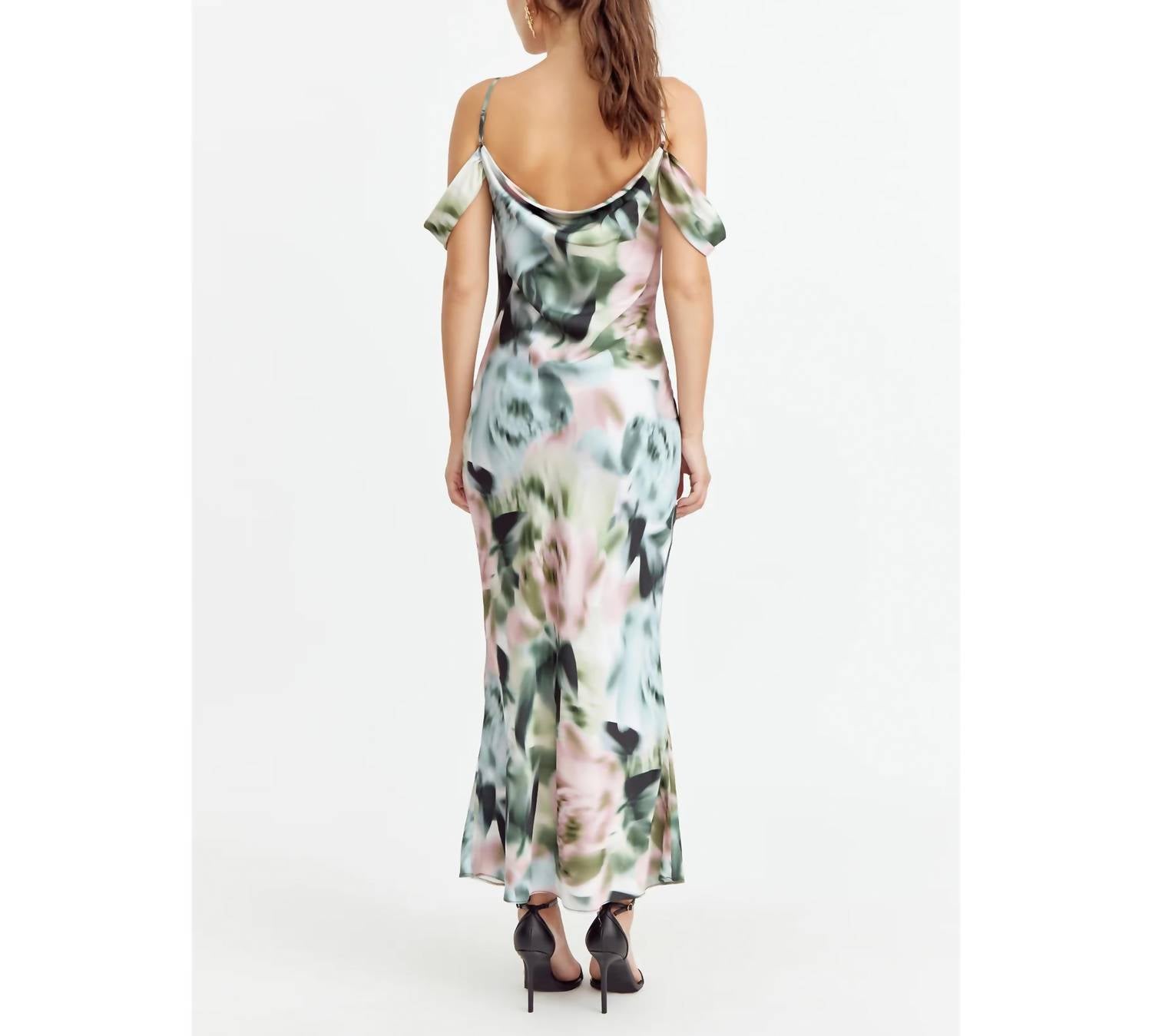 Adelyn Rae - Kastell Off-Shoulder Slip Dress