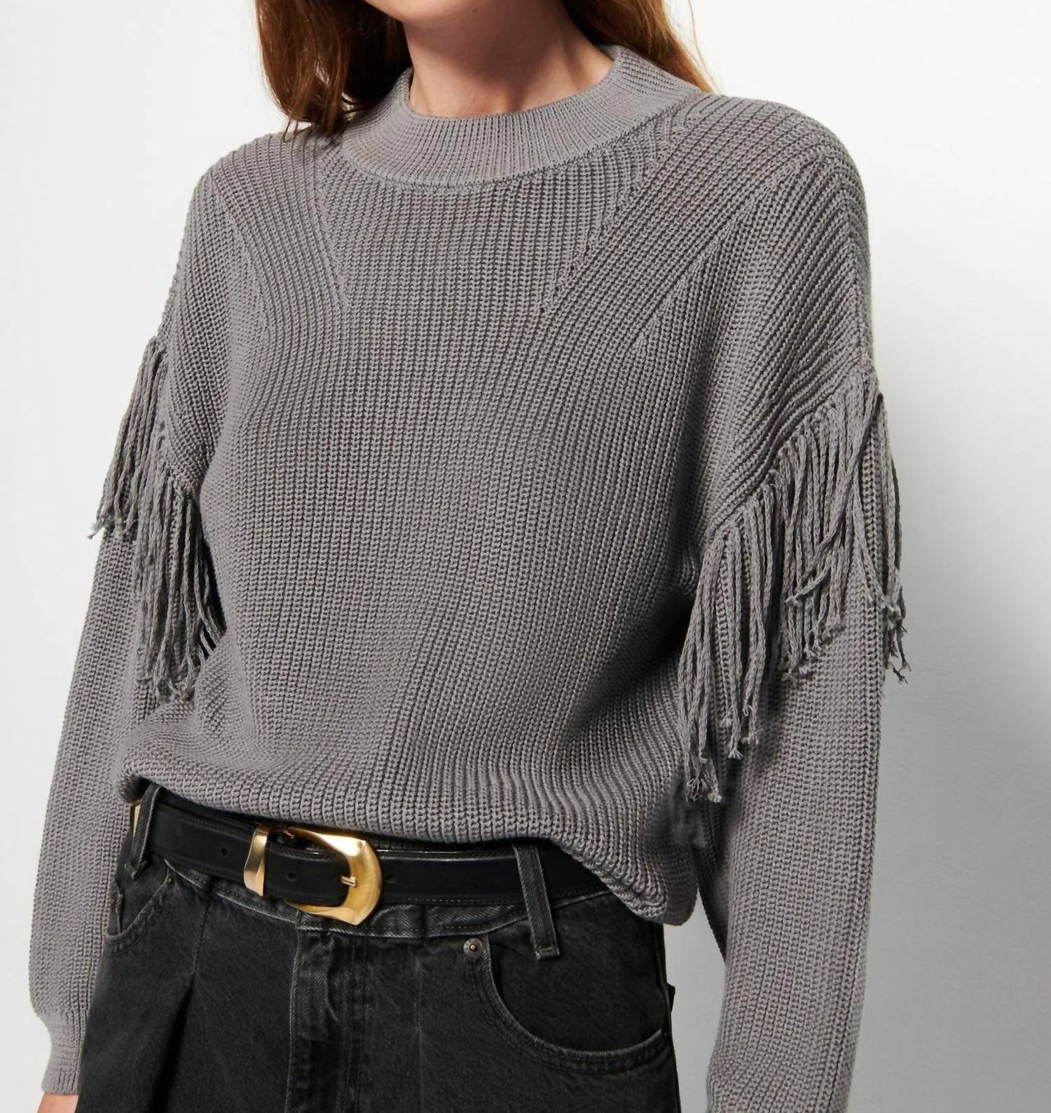 Nation Ltd - Carine Fringed Sweater