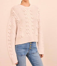 Ulla Johnson - Indra Cable Knit Pullover