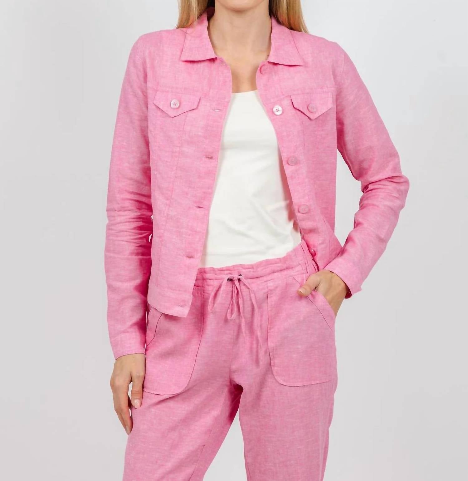 Pure Amici - Lumila Linen Jacket