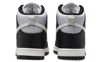 NIKE Women's Dunk High Top Sneakers in black - women's sneaker - alternate view