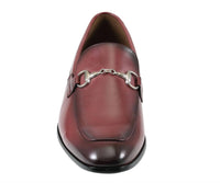 Amali Men's Marco Loafer in burgundy - men's sneaker - detail view