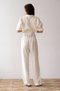 Donni. - Linen Drawstring Pant