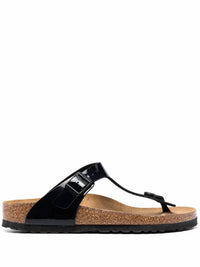 BIRKENSTOCK Women's Gizeh Patent-leather Sandals in black - women's sandal - view 5