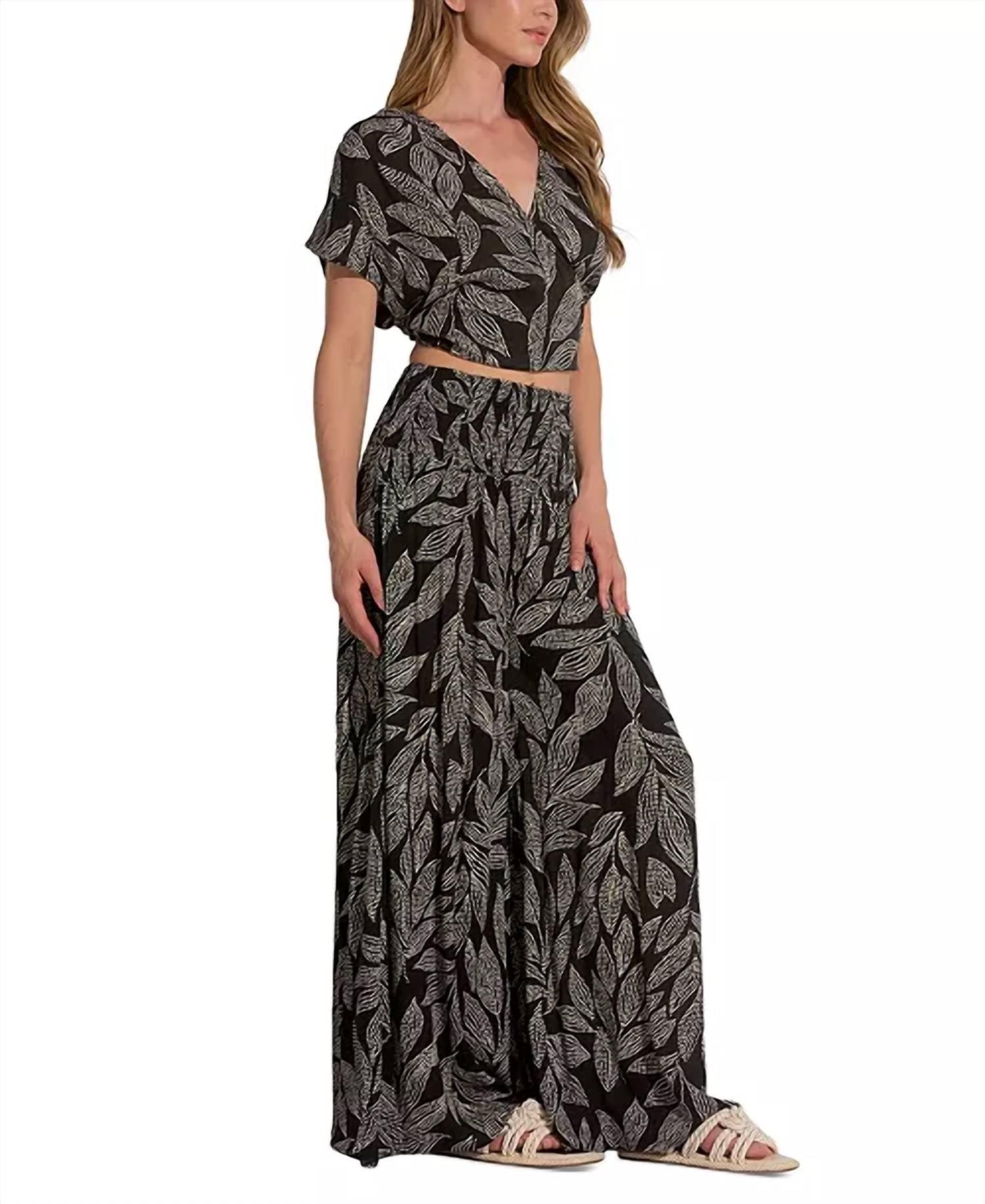 Elan - Cartagena Print Top
