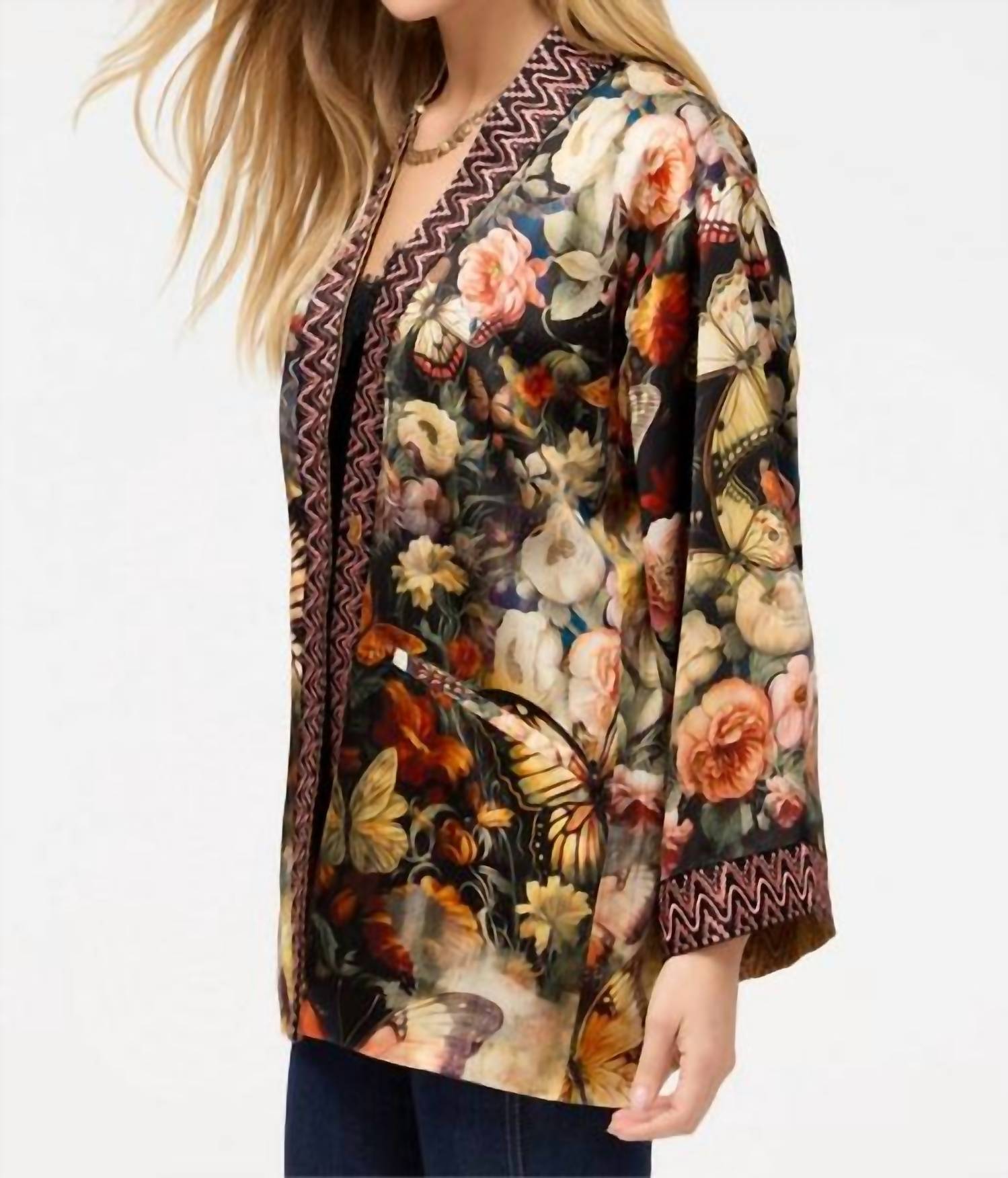 Johnny Was - MERHAWI REVERSIBLE KIMONO