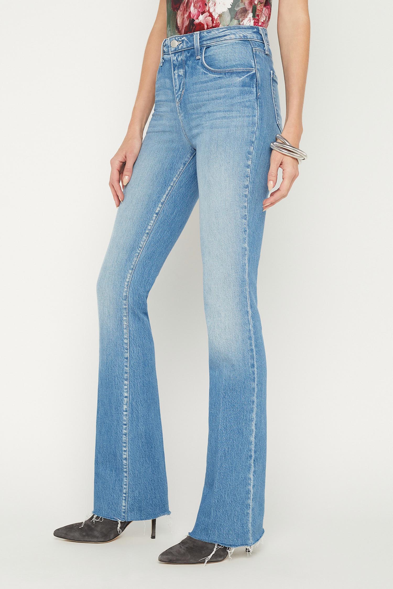 L'Agence - Ruth High-rise Straight Leg Jean