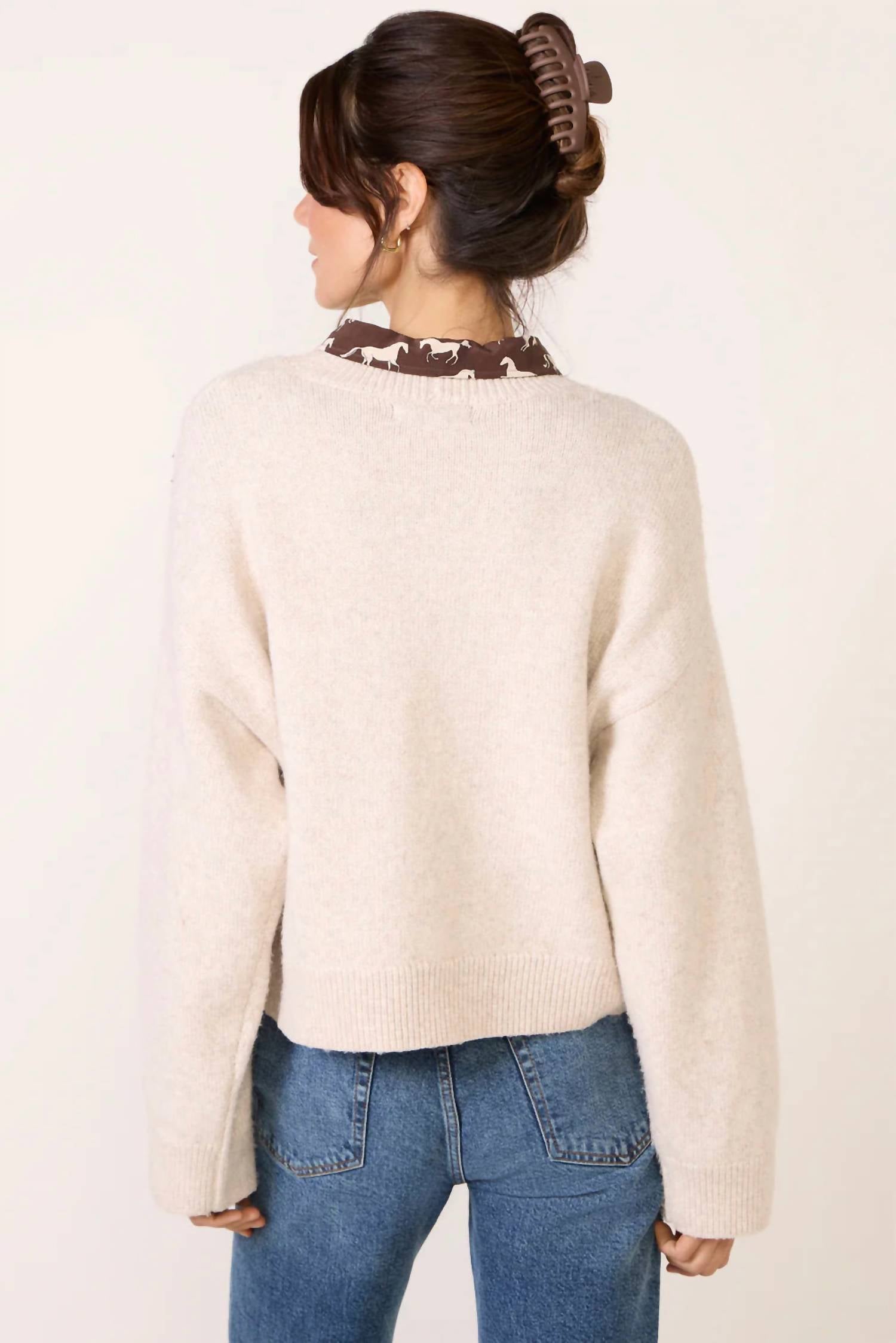 Sanctuary - One Pocket Crew Sweater