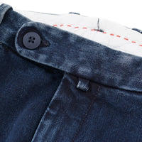 Luigi Borrelli Napoli - Men's Slim-fit Denim Chinos